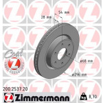 ZIMMERMANN Bremsscheibe