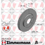 ZIMMERMANN Bremsscheibe