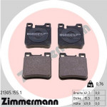 ZIMMERMANN Bremsbelagsatz, Scheibenbremse