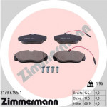 ZIMMERMANN Bremsbelagsatz, Scheibenbremse