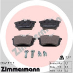 ZIMMERMANN Bremsbelagsatz, Scheibenbremse
