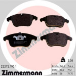 ZIMMERMANN Bremsbelagsatz, Scheibenbremse