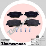 ZIMMERMANN Bremsbelagsatz, Scheibenbremse