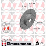 ZIMMERMANN Bremsscheibe