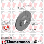 ZIMMERMANN Bremsscheibe