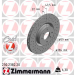 ZIMMERMANN Bremsscheibe