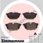 ZIMMERMANN Bremsbelagsatz, Scheibenbremse