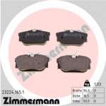 ZIMMERMANN Bremsbelagsatz, Scheibenbremse