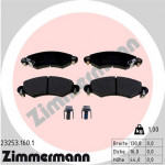 ZIMMERMANN Bremsbelagsatz, Scheibenbremse