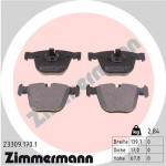 ZIMMERMANN Bremsbelagsatz, Scheibenbremse