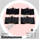 ZIMMERMANN Bremsbelagsatz, Scheibenbremse
