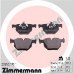 ZIMMERMANN Bremsbelagsatz, Scheibenbremse