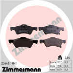 ZIMMERMANN Bremsbelagsatz, Scheibenbremse