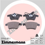 ZIMMERMANN Bremsbelagsatz, Scheibenbremse