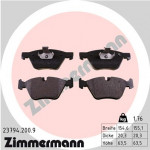 ZIMMERMANN Bremsbelagsatz, Scheibenbremse
