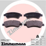 ZIMMERMANN Bremsbelagsatz, Scheibenbremse