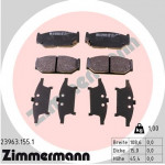 ZIMMERMANN Bremsbelagsatz, Scheibenbremse