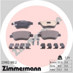 ZIMMERMANN Bremsbelagsatz, Scheibenbremse