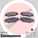 ZIMMERMANN Bremsbelagsatz, Scheibenbremse