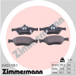 ZIMMERMANN Bremsbelagsatz, Scheibenbremse