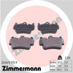 ZIMMERMANN Bremsbelagsatz, Scheibenbremse