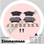 ZIMMERMANN Bremsbelagsatz, Scheibenbremse