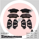 ZIMMERMANN Bremsbelagsatz, Scheibenbremse