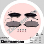 ZIMMERMANN Bremsbelagsatz, Scheibenbremse