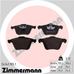 ZIMMERMANN Bremsbelagsatz, Scheibenbremse