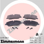 ZIMMERMANN Bremsbelagsatz, Scheibenbremse