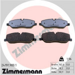 ZIMMERMANN Bremsbelagsatz, Scheibenbremse
