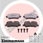ZIMMERMANN Bremsbelagsatz, Scheibenbremse