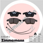 ZIMMERMANN Bremsbelagsatz, Scheibenbremse