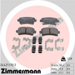 ZIMMERMANN Bremsbelagsatz, Scheibenbremse