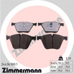 ZIMMERMANN Bremsbelagsatz, Scheibenbremse