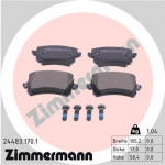ZIMMERMANN Bremsbelagsatz, Scheibenbremse
