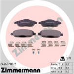 ZIMMERMANN Bremsbelagsatz, Scheibenbremse