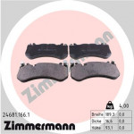 ZIMMERMANN Bremsbelagsatz, Scheibenbremse