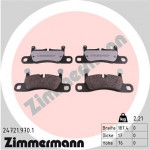 ZIMMERMANN Bremsbelagsatz, Scheibenbremse