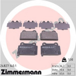 ZIMMERMANN Bremsbelagsatz, Scheibenbremse