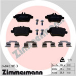 ZIMMERMANN Bremsbelagsatz, Scheibenbremse