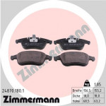 ZIMMERMANN Bremsbelagsatz, Scheibenbremse