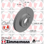 ZIMMERMANN Bremsscheibe