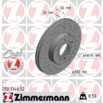 ZIMMERMANN Bremsscheibe