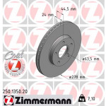 ZIMMERMANN Bremsscheibe