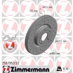 ZIMMERMANN Bremsscheibe