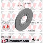 ZIMMERMANN Bremsscheibe