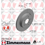 ZIMMERMANN Bremsscheibe