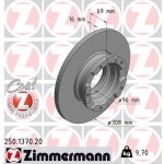 ZIMMERMANN Bremsscheibe