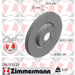ZIMMERMANN Bremsscheibe